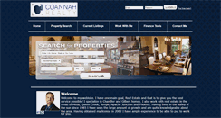 Desktop Screenshot of coannahrealty.com
